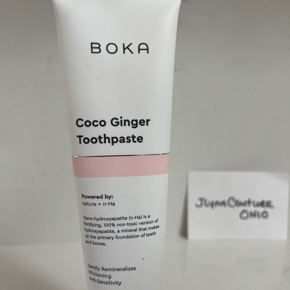 Boka Coco Ginger Natural Toothpaste,Nano-hydroxyapatite for strong teeth whiten - Picture 1 of 4